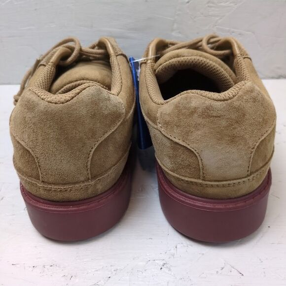 NEW Stride Rite Sz 4W Big Kid Murphy Brown Suede Leather Loafer Memory Foam Lite - Picture 4 of 10